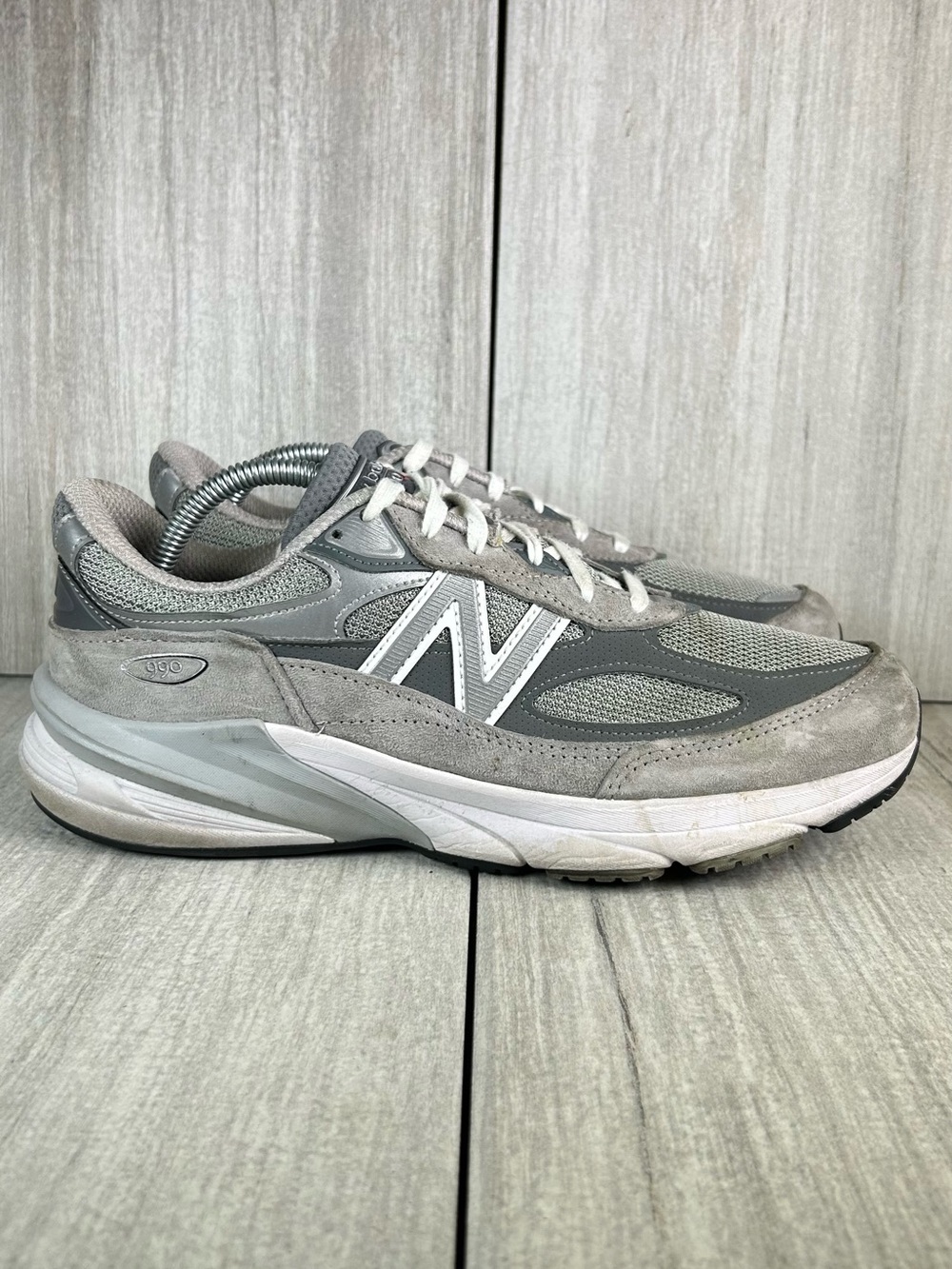 New Balance 990v6 Grey Athletic Sneaker Running Shoes Made In USA Womens Size 10 - Picture 2 of 11